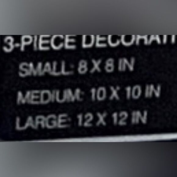 Hanging Wall Mirror Set Home Decor - Picture 2 of 2